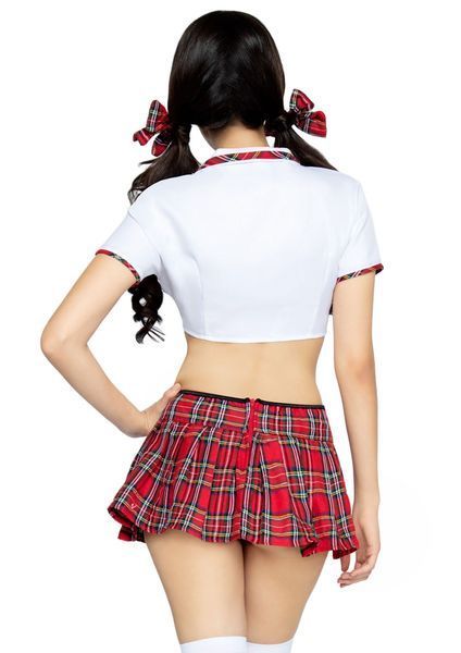Эротический костюм Leg Avenue Miss Prep School, XS (мульти) 122180 фото