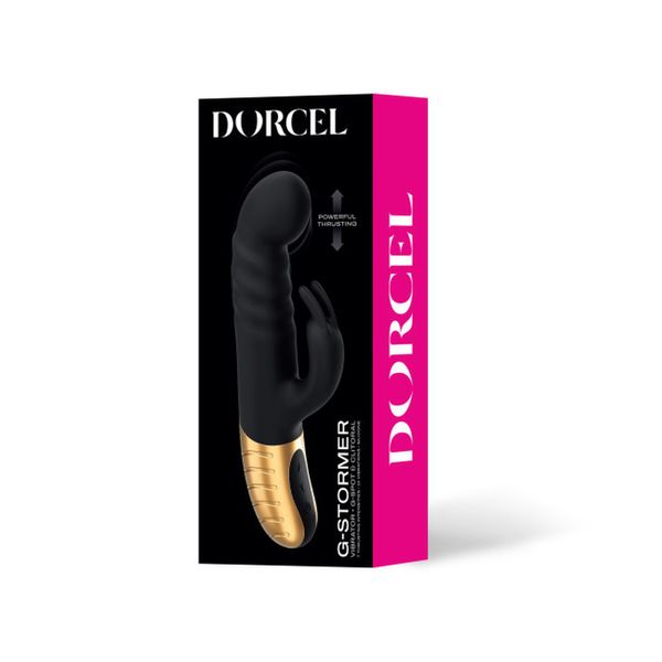 Вибратор кроликс Dorcel G-Stormer, 23.5х3.9 см (черный) 15060 фото