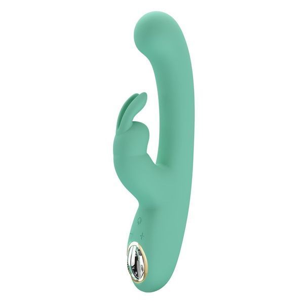Вібратор-кролик Pretty Love Lamar, 22 см (зелений) 23573_EU фото