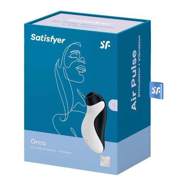 Вакуумный стимулятор клитора Satisfyer Orca, 9 см (мульти) 60562 фото