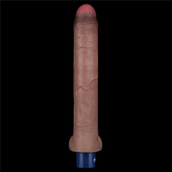 Вибратор Lovetoy Real Softee 10.5", 26,5 см (коричневый) 44748 фото