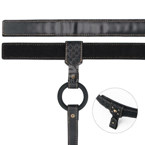 Збруя Rebellion Reign Strap-On Harness (чорний) 95404 фото