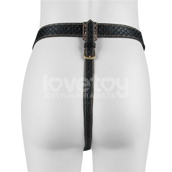 Збруя Rebellion Reign Strap-On Harness (чорний) 95404 фото