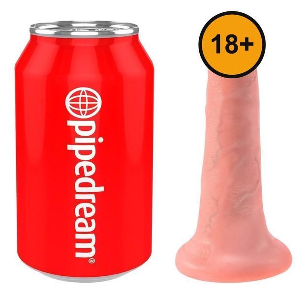 Фалоімітатор King Cock 5 inch, 14 см (тілесний) 52244 фото