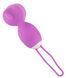 Вагінальні кульки Sweet Smile Remote Controlled Rotating Love Balls, 16 см (фіолетовий) 46160 фото 2