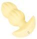 Анальная пробка Cuties Mini Butt Plug, 8 см (желтый) 216964 фото 4