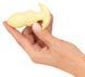 Анальная пробка Cuties Mini Butt Plug, 8 см (желтый) 216964 фото 7