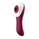 Вакуумный стимулятор клитора Satisfyer Dual Crush, 17 см (бордовый) 13274 фото 1