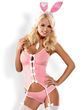 Сексуальный костюм Obsessive Bunny, S/M (розовый)