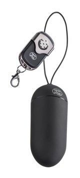 Віброяйце Minds of Love Remote Vibro Egg, 8 см (чорний) 81300 фото
