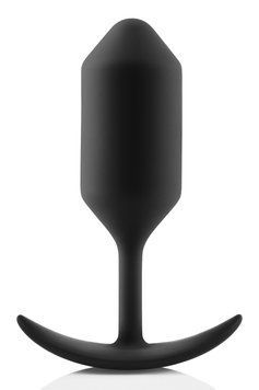 Анальна пробка B-Vibe Snug Plug 3, 12.7 см (чорний) 104324 фото
