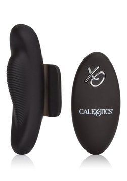 Вібратор для клітора CalExotics Remote Petite Panty Teaser, 9,5 см (чорний) 10618 фото