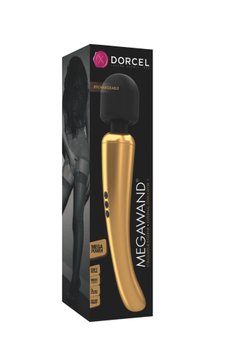 Вибромассажер Dorcel Megawand, 29,5 см (золотой) 12850 фото