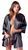 Пеньюар Cottelli Lingerie Lace Kimono, L/XL (чорний) 83624 фото