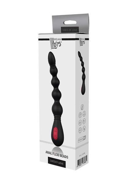 Вибростимулятор Cheeky Love Anal Flexi Beads, 21 см (черный) 78640 фото