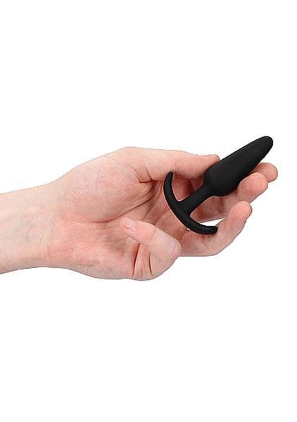 Анальная пробка ShotsToys Slim Butt Plug, 8.3 см (черный) 80716 фото