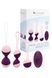 Набор вагинальных шариков Pleasures Premium Kegel Collection, 3 шт (фиолетовый) 47286 фото 2