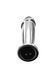 Анальна пробка ToyJoy Buttocks Vibrating Metal Buttplug, 11,8 см (сріблястий) 136606 фото 3