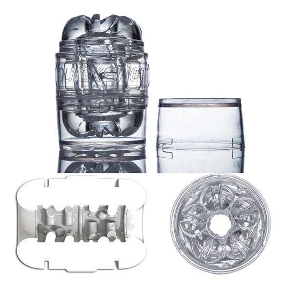 Мастурбатор Fleshlight Quickshot Vantage (прозорий) 61794 фото