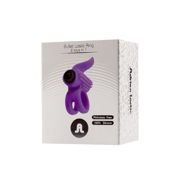 Ерекційне кільце Adrien Lastic Bullet Lastic Ring, 7 см (фіолетовий) 83742 фото