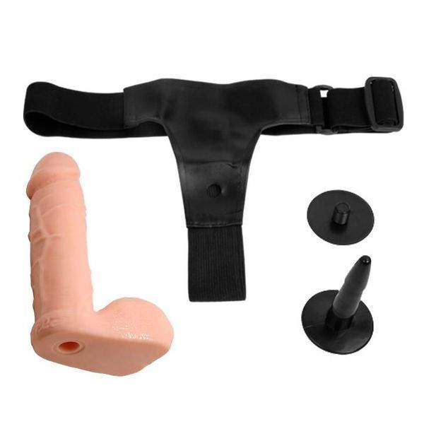 Страпон Ultra Passionate Harness Sensual Comfort, 17.5 см (телесный) 236906 фото