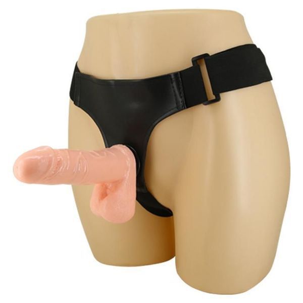 Страпон Ultra Passionate Harness Sensual Comfort, 17.5 см (телесный) 236906 фото