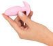 Анальная пробка Cuties Mini Butt Plug, 8 см (розовый) 216966 фото 5
