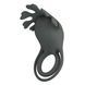 Ерекційне кільце Pretty Love Vibrant Penis Ring Ruben, 8.5 см (сірий) 64358 фото