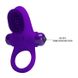 Виброкольцо Pretty Love Vibrant Penis Ring II, 8,6 см (фиолетовый) 9022 фото 6