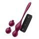 Вагінальні кульки Satisfyer Love Birds Vary, 22.2 (бордовий) 73016 фото 1