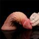 Фалоімітатор Dual-Layered Silicone Nature Cock 7.0'', 18 см (коричневий) 43960 фото 9