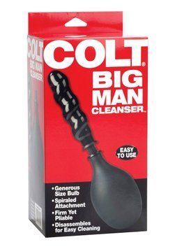 Анальный душ Colt Big Man Cleanser, 30 см (черный) 77020 фото
