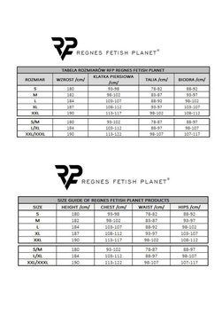 Мужские стринги Regnes Fetish Planet wetlook otwartym, XL (черный) 87828 фото