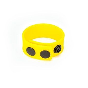Эрекционное кольцо Me You Us Cock Strap, 2.5 см (желтый) 73006 фото