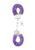 Наручники ShotsToys Handcuffs Furry (фиолетовый) 92788 фото