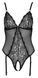 Еротичний боді Cottelli Crotchless, S (чорний) 83442 фото 6