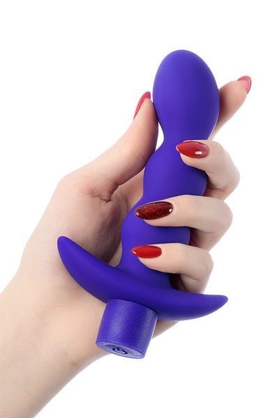 Анальная пробка ToDo Anal Vibrator Adore, 15 см (синий) 49011 фото