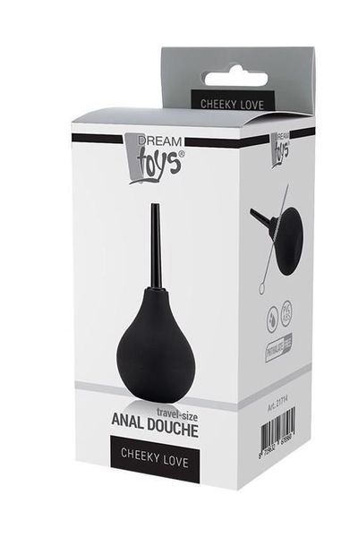 Анальний душ Cheeky Love Anal Douche Travel Size, 89 мл (чорний) 28378 фото