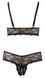 Комплект білизни Cottelli Collection Bra And String, XL (чорний) 82548 фото 6
