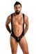 Чоловіче боді Passion Free Your Senses Bruno 027, S/M (чорний) 31938 фото 1