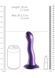 Фаллоимитатор Ouch! Curvy G-Spot Dildo 7'', 17 cm (фиолетовый) 80058 фото 5