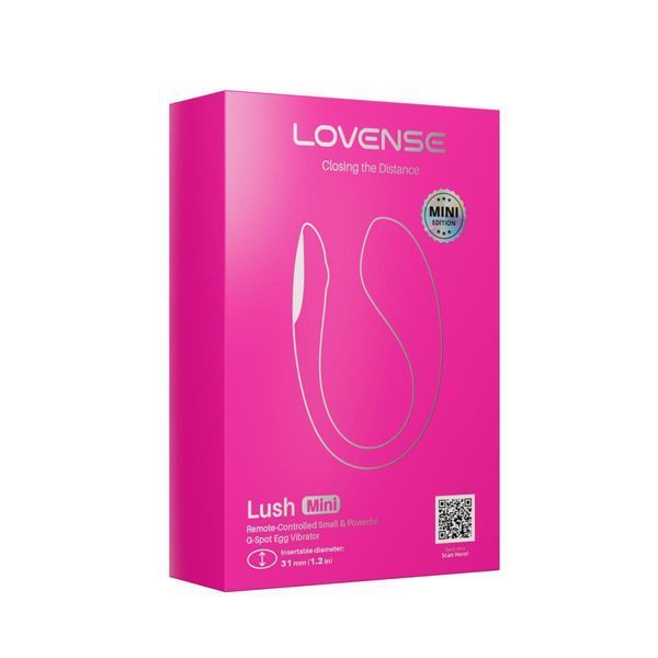 Віброяйце Lovense Lush Mini, 9.6 см (рожевий) 188902 фото
