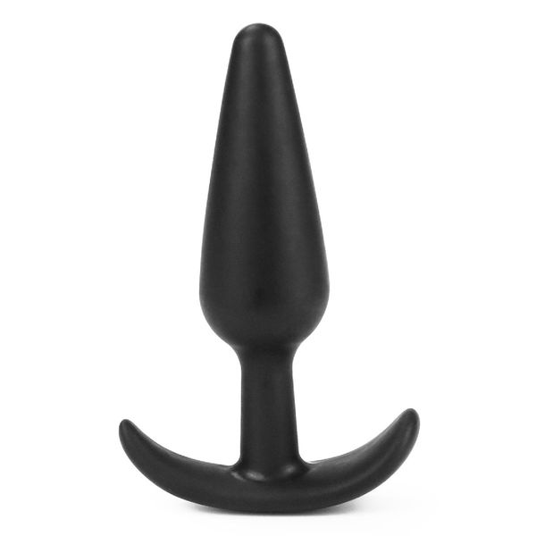 Анальна пробка LoveToy Lure Me Butt Plug Slim, 10 см (чорний) 14125 фото