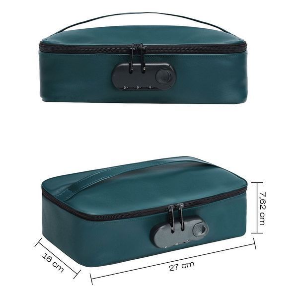 Кейс для аксессуаров Dorcel Discreet Box Luxury Green (зеленый) 35104_EU фото