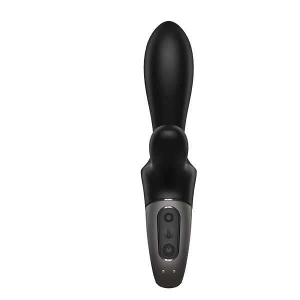 Вибратор Satisfyer Heat Climax+ Connect App, 20,5 см (черный) 13276 фото