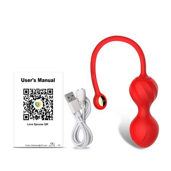 Вагінальні кульки Lovesecret Premium Love Balls App Function, 21.8 см (рожевий) 214440 фото
