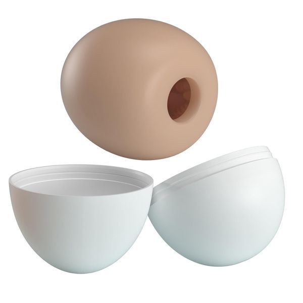 Мастурбатор яйцо Pretty Love Pleasure Egg II (бежевый) 64408 фото
