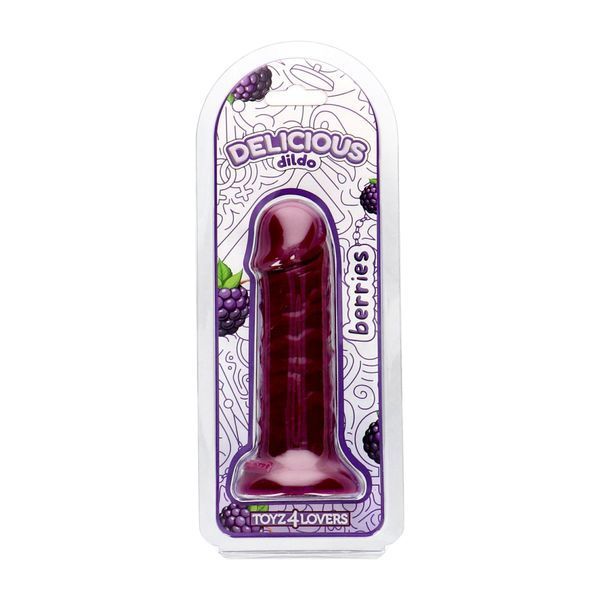 Фаллоимитатор Toyz4lovers Delicious Blackberries, 15 см (фиолетовый) 203136 фото