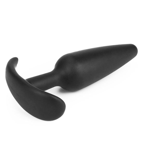 Анальна пробка LoveToy Lure Me Butt Plug Slim, 10 см (чорний) 14125 фото