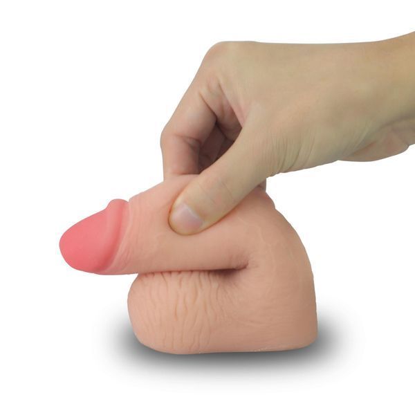 Фалоімітатор Skinlike Soft Dong Limpy Cock 5.5", 14 см (тілесний) 129078 фото